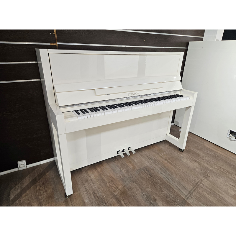Accueil Feurich modèle 115 Première d'occasion blanc laqué - 1