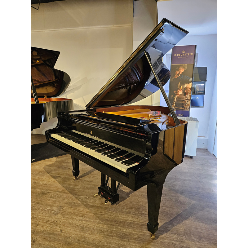Accueil Steinway & Sons modèle O d'occasion noir laqué - 1